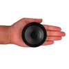 SKIR'CO (10 pcs) Fence Post Caps, Round 60 mm Black