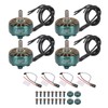 4 Sets Brushless Motor Kit 5mm Shaft Electric Motor with