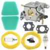LIZAPUS Carburetor Carb Compatible with Craftsman 42cc Chainsaw Air Filter