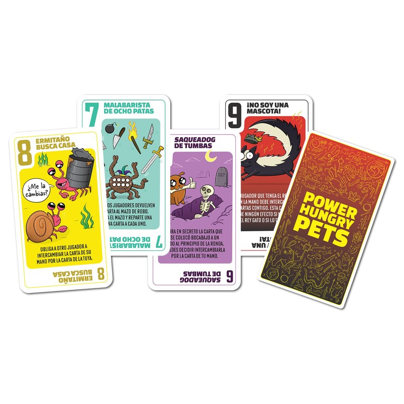 Exploding Kittens Power Hungry Pets Deceptively Simple Strategy Game in