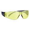 3M™ SecureFit™ 100 Safety Glasses, Blue Temples, Anti-Scratch/Anti-Fog, Yellow Lens,