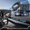 Jkoailiwi Vacuum Magnetic Phone Holder for Car, 360 Nano Gel