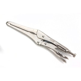 Adjustable Heavy Duty Hose Clamp & Locking Pinch Off Pliers, Nose Length 120mm by JTC 5057