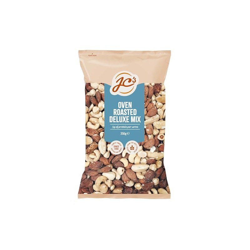 J.C.'s Quality Foods Deluxe Oven Roasted Mix (Unsalted) 350G