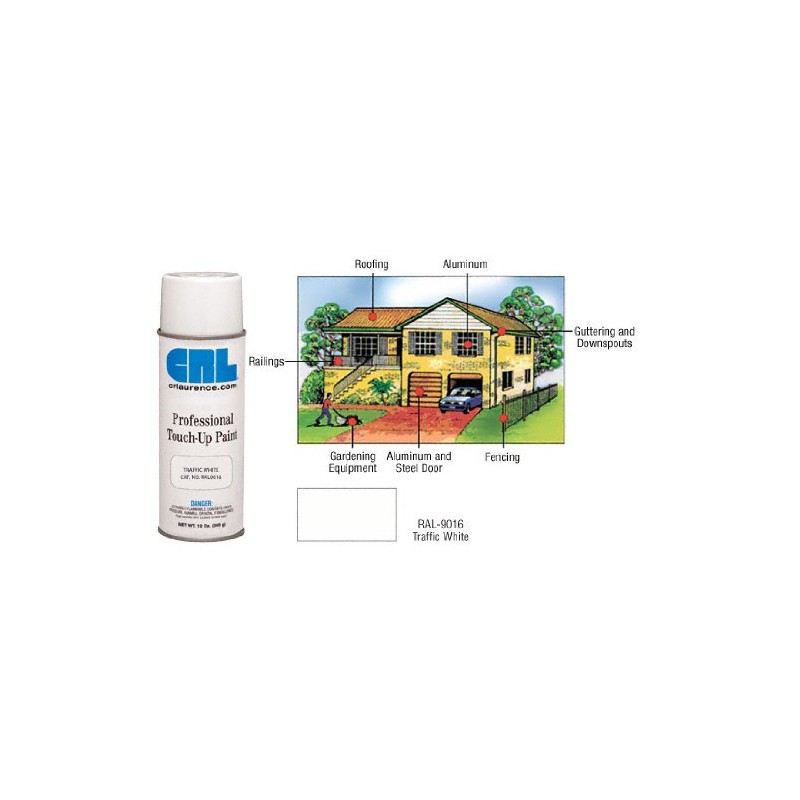CRL Traffic White Powdercoat "Professional Touch-Up Paint"