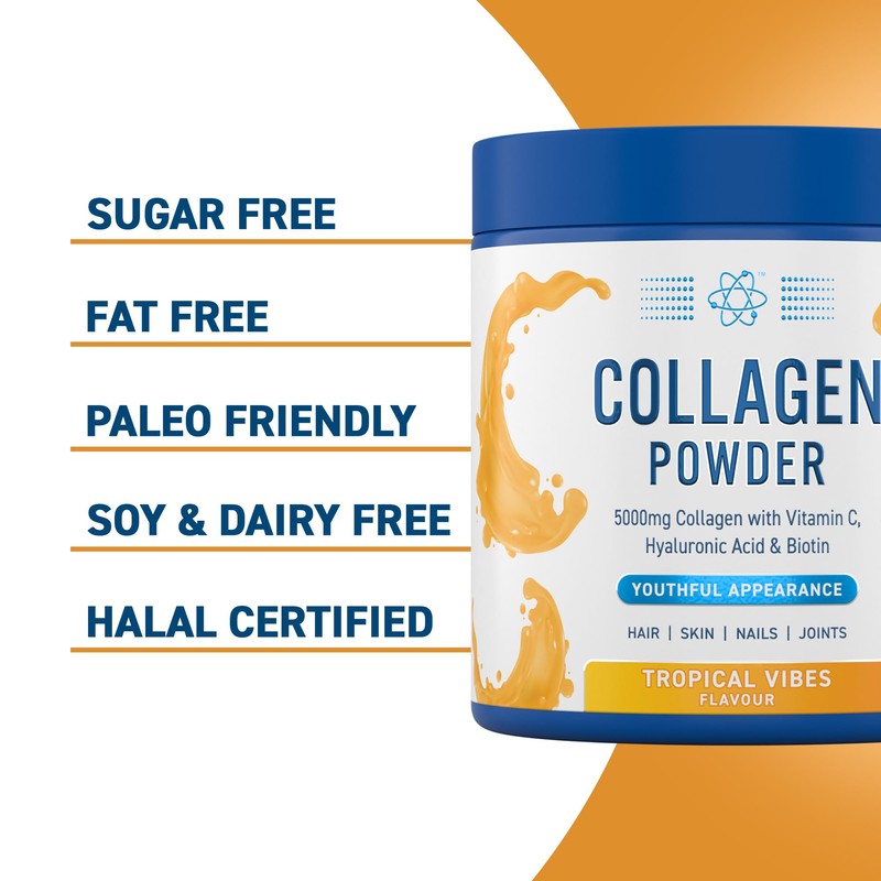 Applied Nutrition Collagen Powder - Tropical Vibes Flavour - 5000mg