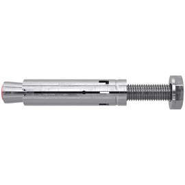 Fischer 71253 Steel Dowels TA M8 with Hexagonal Screw, Dowel Diameter 12 mm, Expansion Screws, Pack of 8