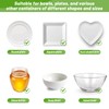 300Pcs Reusable Elastic Food Bowl Storage Covers, Sublaga Bowl Covers,