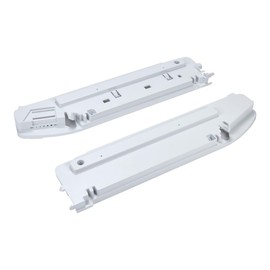 Whirlpool W11197396 Genuine OEM Refrigerator Drawer Support Rails Replacement Part - Replaces W10166677, W10165883, WPW10166677, and more