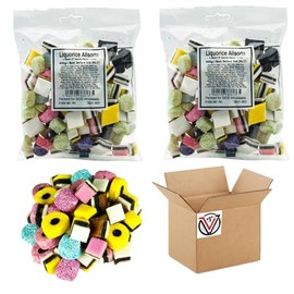 02 x VIMIX Bumper Bag Liquorice allsorts Jelly Bag 400g