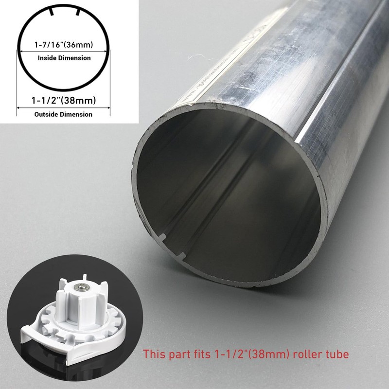 AUDEEKON Roller Shade Installation Brackets for 1-1/2"(38mm) Tube, Compatible with
