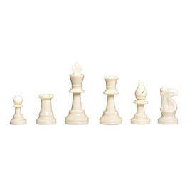 The House of Staunton Four Player Chess Set Combination - Single Weighted Regulation Colored Chess Pieces, Four Player Vinyl Chess Board