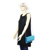 collezione alessandro Elegance Leather Clutch Bag with Separate Compartments 26