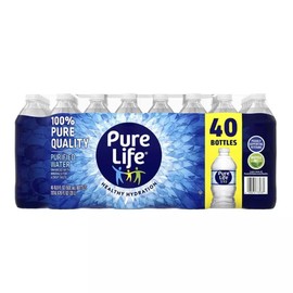 Purified Mineral Water - 16.9 oz Bottles (40-Count Pack) – Crisp, Clean Hydration with No Calories, No Sweeteners, and 100% Recyclable Bottles for Refreshing Everyday Hydration