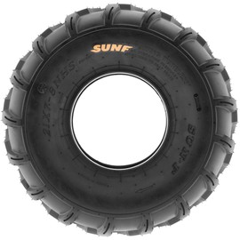 SunF A003 ATV/UTV/Lawn-Mowers Off-Road Tire 19x7-8, 6 PR, Directional Tread (Pair of 2)