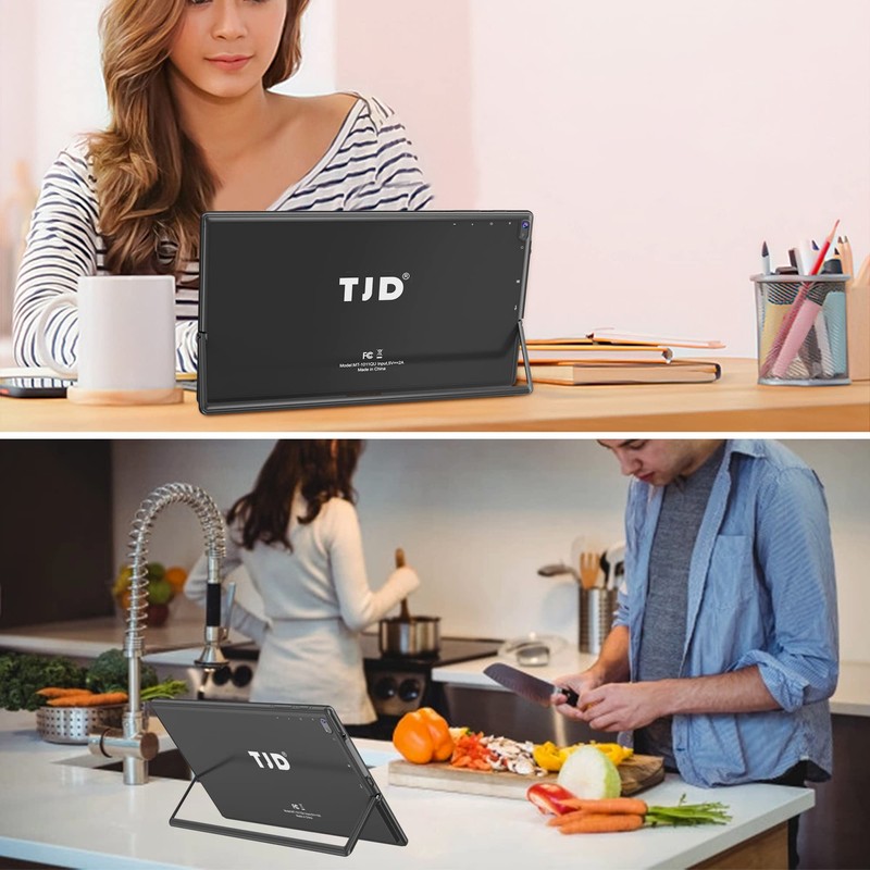 TJD Android 12 Tablet 10.1 Inch Tablets with Stand, 8GB