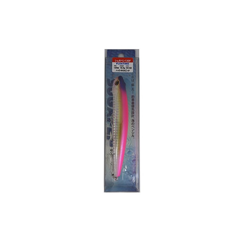 Bassday HH-02 Pencil Bait Suga Pen 120F, 4.7 inches (120