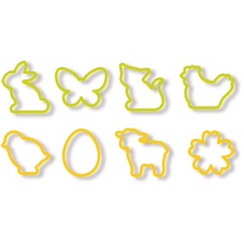Tescoma Cookie Cutter, Green/Yellow, 22.1 x 10.1 x 3.8 cm