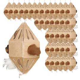 GreenBird Eco Friendly Nesting Material Holder with Natural Fibers, Pack of 36