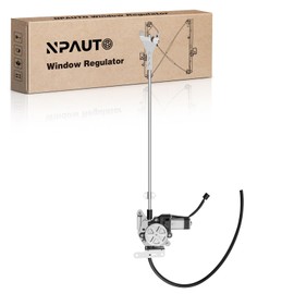 NPAUTO Front Left Driver Side Power Window Regulator with Motor Replacement for Freightliner Columbia Century Class Coronado Argosy 2003 2004 2005 2006 2007 2008 2009 2010 2011, 741-5204