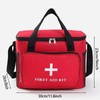 Syznoctil Emergency Medical Bag Organizer - Large Pill Bottle Storage