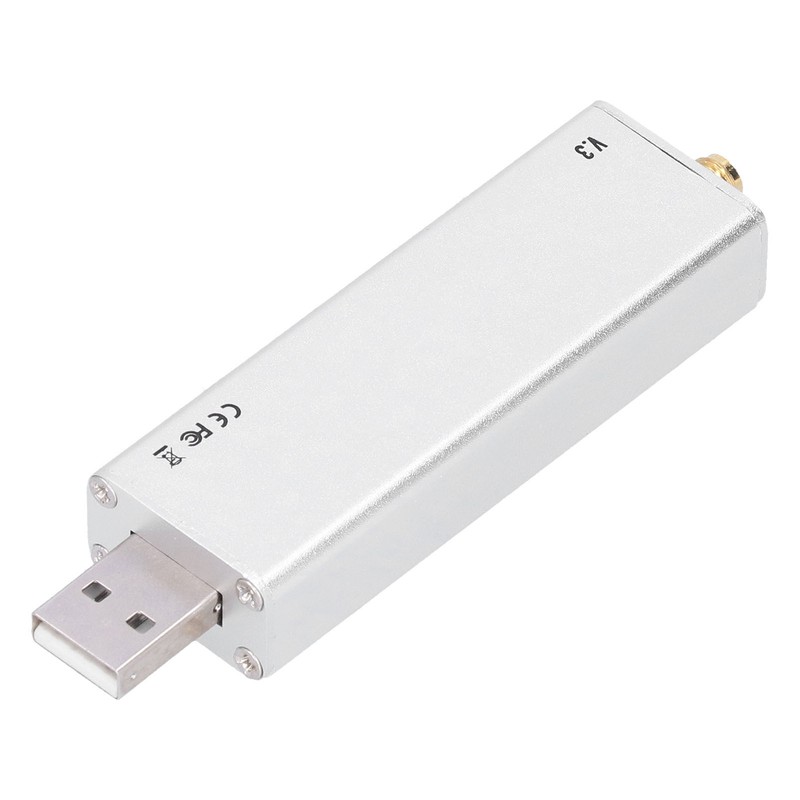 Full Band Receiver Aluminum Alloy RTLSDR 0.1MHz to 1.9GHz Full