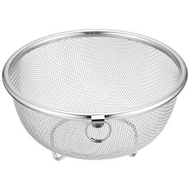 Pearl Metal Mini Colander 15cm Stainless Steel At Aqua HB-4072 Silver