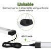 hykolity 4FT 120W LED Shop Light Linkable, 13000lm(400w Equivalent), 5000K