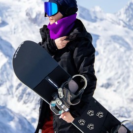 Milisten 4 Pack Snowboard Stomp Pads Snowboard Grip Pads with 3D Raised Surface Removable Anti Slip Cushions for Better Traction and Control Outdoor Winter Sports Accessory