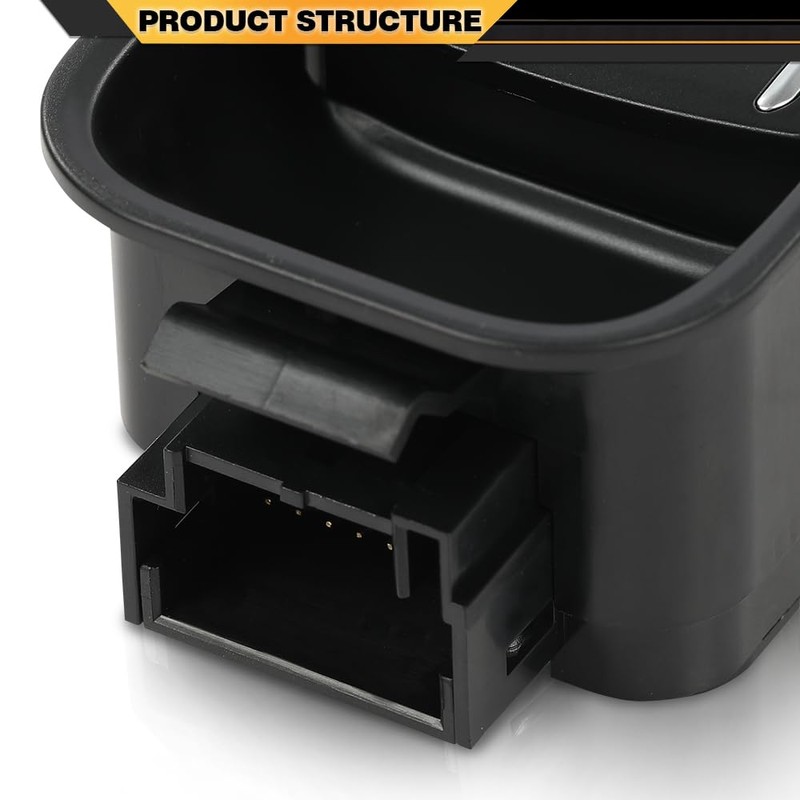 CNNELL Parking Brake Automatic Switch Black Compatible with VW Tiguan