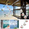 Dpaaoyer Bird Feeders, Wind Chimes Bird Feeders, Outdoors Hanging Ant