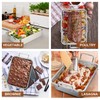 P&P CHEF 14" Roaster Roasting Pan with Baking Rack and