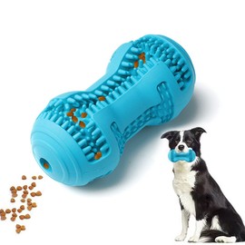 ZMAYPLUS Dog Chew Toy for Teething Chewers,Tough Durable Natural Rubber Bone with Toothbrush,Indestructible for Aggressive Chewers Dental Oral Care for Small, Medium and Large Dogs