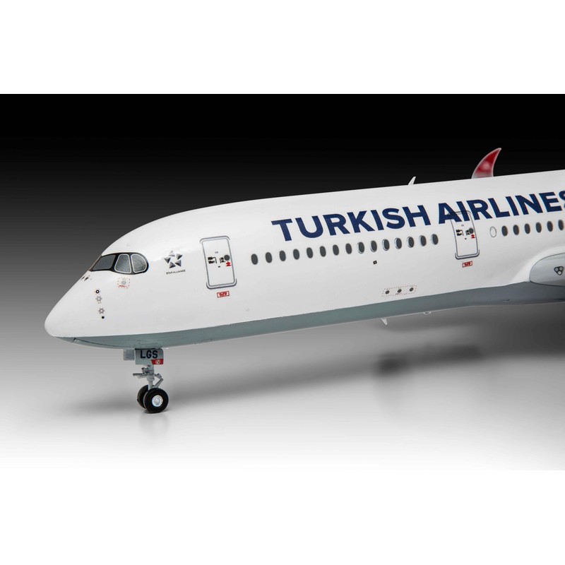 Revell 03773 Airbus A350-900 Turkish Airlines 1:144 Unbuilt/Unpainted Plastic Model