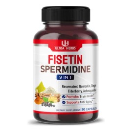 Fisetina 9en1 Fórmula Potencia Antiedad Total 90 Americano