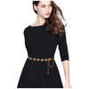 FIORETTO Hollow Metal Chain Belt for Women Fashion Waist Chain