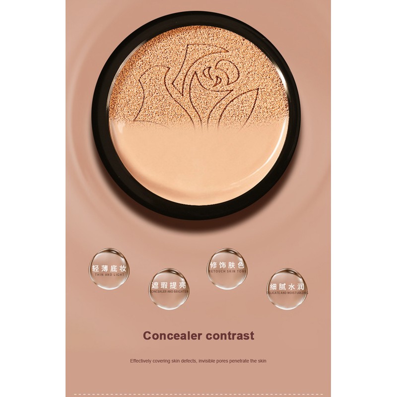 Cushion Foundation Long-lasting Moisturizing Natural Finish Foundation