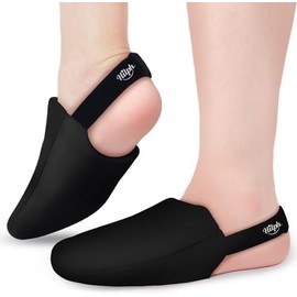 Hilph Foot Toe Ice Pack Wrap for Swelling & Bunion Surgery, Soft Forefoot Ice Pack Hot & Cold Therapy Foot Cold Pack for Broken Toes, Metatarsalgia, Plantar Fasciitis, Hammer Toe(2 Pack,Black)