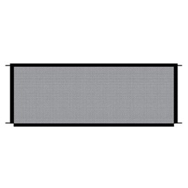 TOMVAES Pet Safety Guard Mesh Dog Gate,Portable Folding Mesh Magic Gate, Safety Gate,Safe Guard Install Anywhere,Ideal for Corridors, Stairs, Balconies,72 * 120cm,Black