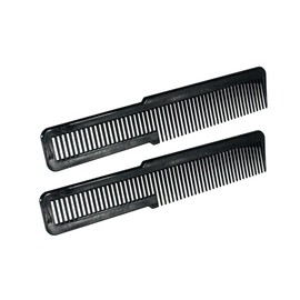 8in Plastic Klipper Comb - Black