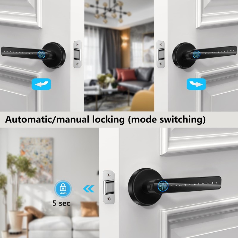 Update TEKXDD Smart Door Lock 6 in 1, Smart Lock