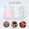 Gaoin - Disfraz de elastano abierto para hombre y mujer