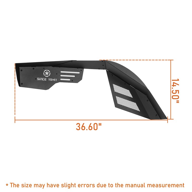u-Box Wrangler TJ Front Inner Fender Liners Compatible with Jeep