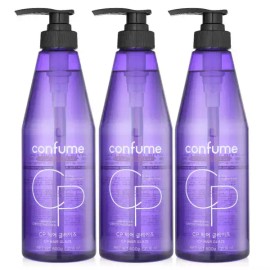 Con-fume 컨퓸 헤어 글레이즈 600ml 3개 / 자연스런 웨이브 볼륨 [컨퓸 하드 헤어젤 600ml 3개 / 네추럴한 세] Confoom Hair Glaze 600ml 3-pack / Natural Wave Volume [Confoom Hard Hair Gel 600ml 3-pack / Natural Set]