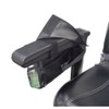 AlveyTech Water-Resistant Saddle Bag (Large, Black) - For Mobility Scooters,
