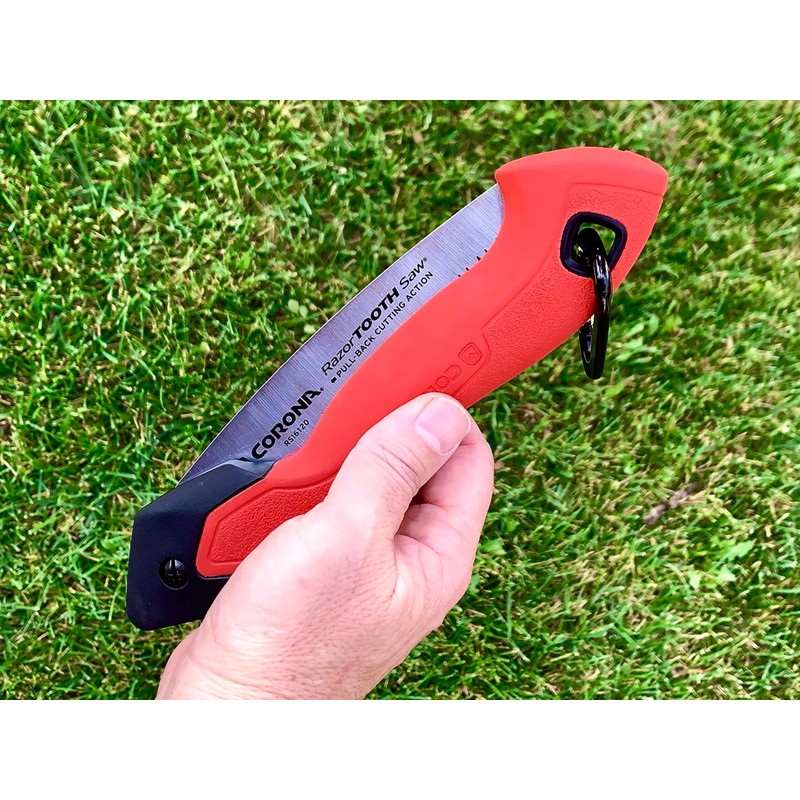 Corona Tools RazorTOOTH 7″ Folding Pruning Saw – 7" Curved