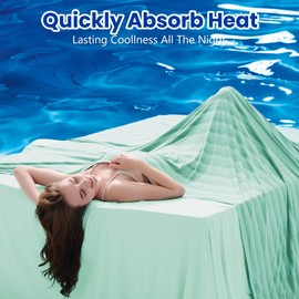 Gohero Cooling Blankets for Hot Sleepers, Arc-Chill Q-Max >0.5 Cool Fiber, Summer Cooling Throw Blanket for Hot Weather, Keeps Body Cool for Night Sweats, Soft Lightweight Sofa Blankets for Kid Adults