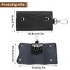 Generic Large Leather Key Case, Car Key Bag with 6