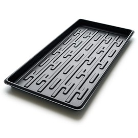RooTrimmer Shallow 1020 Nursery Flat Trays Specialized for Holding & Carrying 200 Cell Plug Seedling Trays (Height is 1.3"),Microgreen Germination Trays (YB01, 10P)