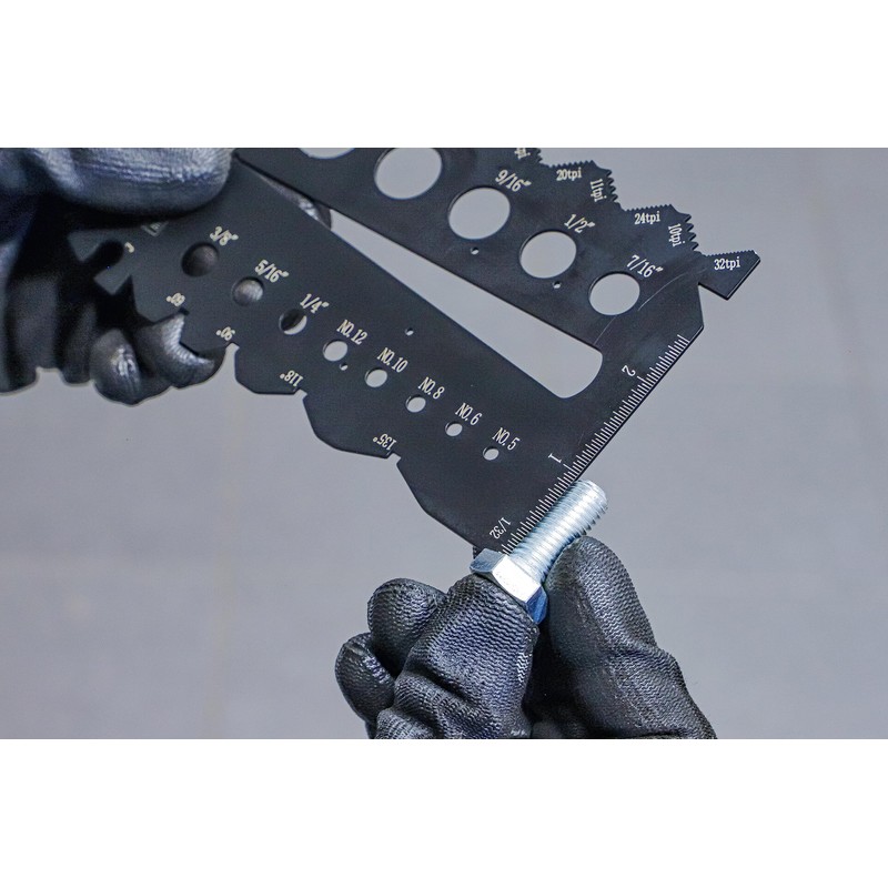 BGS 74248 | Screw and Thread Template | Inch Sizes